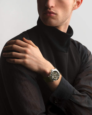 LONGINES 浪琴 HydroConquest 深海征服者系列浪鬼陶瓷潛水機械錶 43mm L37824069 綠面 - 新萬國鐘錶