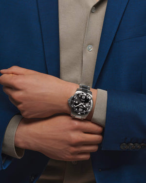 LONGINES 浪琴深海征服者系列浪鬼陶瓷潛水機械錶 43mm L37824566 - 新萬國鐘錶