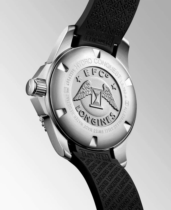 LONGINES 浪琴深海征服者系列浪鬼陶瓷潛水機械錶 43mm L37824569 - 新萬國鐘錶