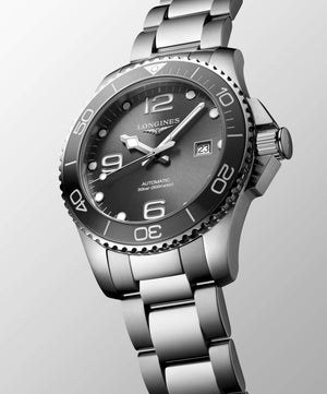 LONGINES 浪琴深海征服者系列浪鬼陶瓷潛水機械錶 43mm L37824766 - 新萬國鐘錶