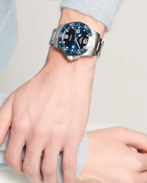 LONGINES 浪琴深海征服者系列浪鬼陶瓷潛水機械錶 43mm L37824966 - 新萬國鐘錶