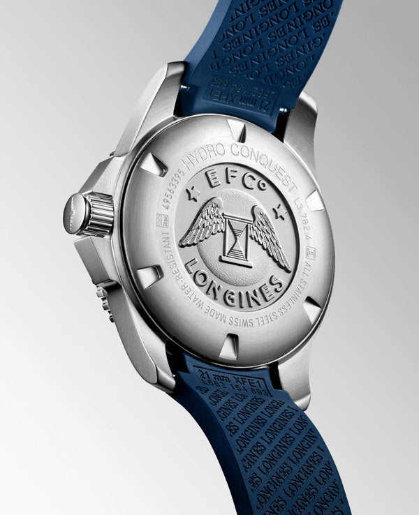 LONGINES 浪琴深海征服者系列浪鬼陶瓷潛水機械錶 43mm L37824969 - 新萬國鐘錶