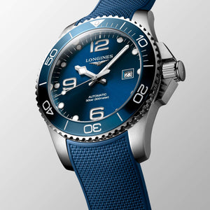 LONGINES 浪琴深海征服者系列浪鬼陶瓷潛水機械錶 43mm L37824969 - 新萬國鐘錶