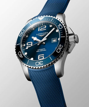 LONGINES 浪琴深海征服者系列浪鬼陶瓷潛水機械錶 43mm L37824969 - 新萬國鐘錶