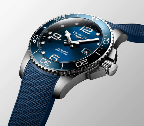 LONGINES 浪琴深海征服者系列浪鬼陶瓷潛水機械錶 43mm L37824969 - 新萬國鐘錶