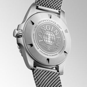 LONGINES 浪琴 HydroConquest 深海征服者系列浪鬼陶瓷潛水機械錶 42mm L37884706 - 新萬國鐘錶