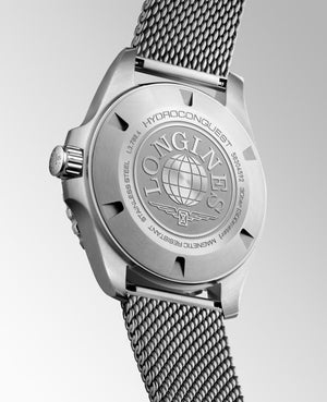 LONGINES 浪琴 HydroConquest 深海征服者系列浪鬼陶瓷潛水機械錶 42mm L37884706 - 新萬國鐘錶