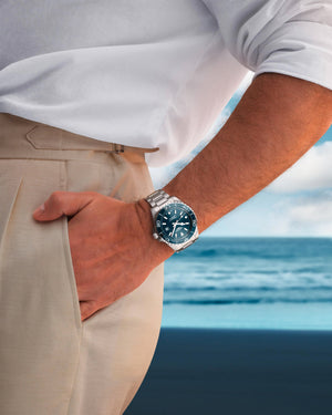 LONGINES 浪琴 HydroConquest 深海征服者系列浪鬼陶瓷潛水機械錶 42mm L37884966 - 新萬國鐘錶
