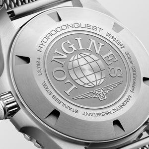 LONGINES 浪琴 HydroConquest 深海征服者系列浪鬼陶瓷潛水機械錶 42mm L37884996 - 新萬國鐘錶