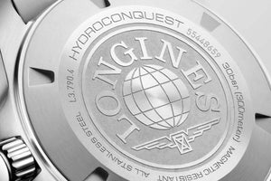 LONGINES 浪琴 HydroConquest GMT深海征服者系列兩地時間浪鬼陶瓷潛水機械錶 41mm L37904666