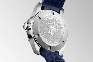 LONGINES 浪琴 HydroConquest GMT深海征服者系列兩地時間浪鬼陶瓷潛水機械錶 41mm L37904969