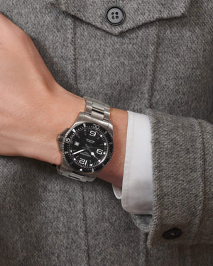 LONGINES 浪琴深海征服者系列浪鬼石英潛水錶 44mm L38404566 - 新萬國鐘錶