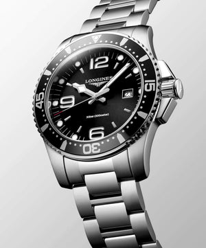LONGINES 浪琴深海征服者系列浪鬼石英潛水錶 44mm L38404566 - 新萬國鐘錶