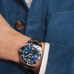 Longines 浪琴深海征服者系列浪鬼陶瓷潛水機械錶 44mm L38414966 - 新萬國鐘錶