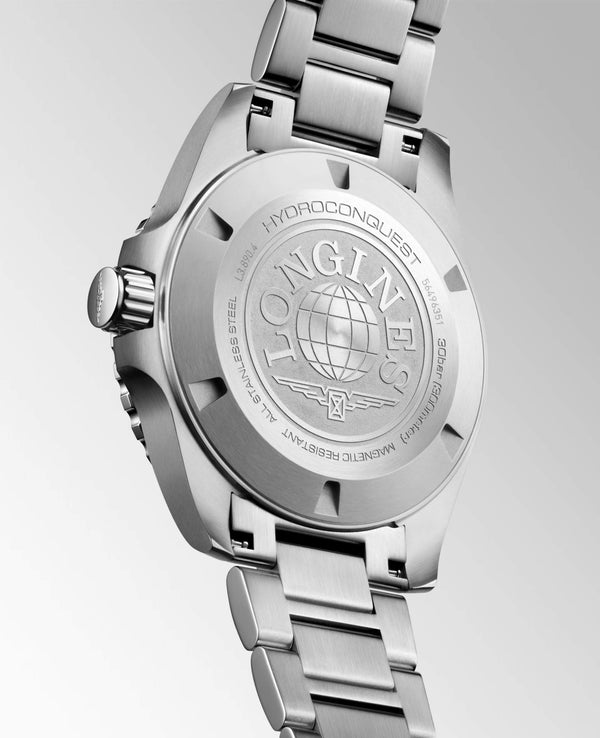LONGINES 浪琴 HydroConquest GMT深海征服者系列兩地時間浪鬼陶瓷潛水機械錶 43mm L38904066