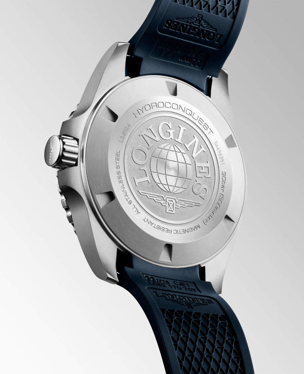 LONGINES 浪琴 HydroConquest GMT深海征服者系列兩地時間浪鬼陶瓷潛水機械錶 43mm L38904969