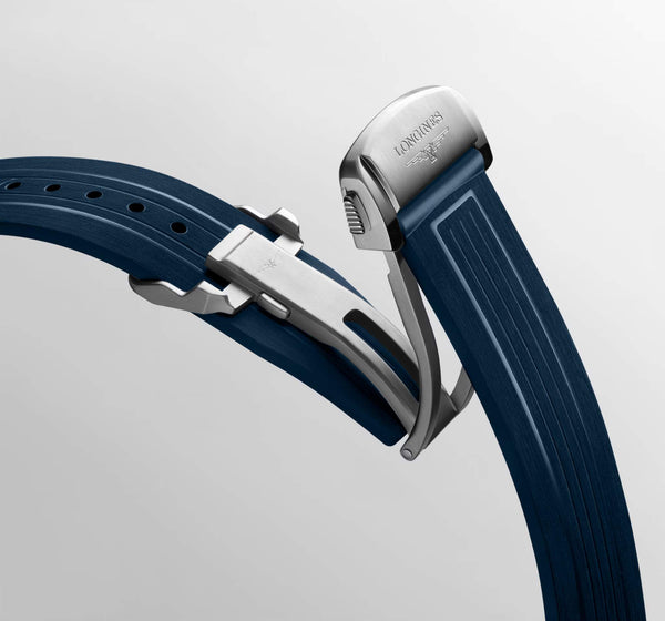 LONGINES 浪琴 HydroConquest GMT深海征服者系列兩地時間浪鬼陶瓷潛水機械錶 43mm L38904969