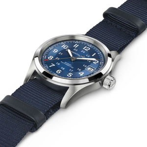 Hamilton 漢米爾頓 Khaki Field 卡其陸戰系列自動80小時機械腕錶 38mm H70455940 - 新萬國鐘錶