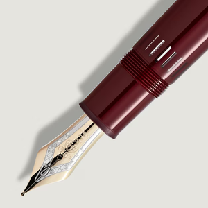 MONTBLANC 萬寶龍大師傑作大班系列 149 紅金酒紅色鋼筆 M尖 MB136758 - 新萬國鐘錶