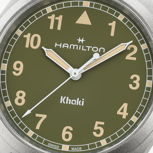 HAMILTON 漢米爾頓 Khaki Field Titanium Auto 卡其野戰鈦金屬石英腕錶 38mm - H69401160 - 新萬國鐘錶