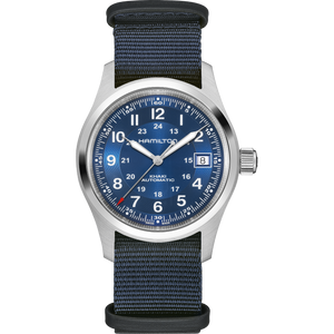 Hamilton 漢米爾頓 Khaki Field 卡其陸戰系列自動80小時機械腕錶 38mm H70455940 - 新萬國鐘錶