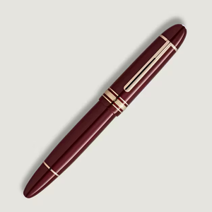 MONTBLANC 萬寶龍大師傑作大班系列 149 紅金酒紅色鋼筆 M尖 MB136758 - 新萬國鐘錶