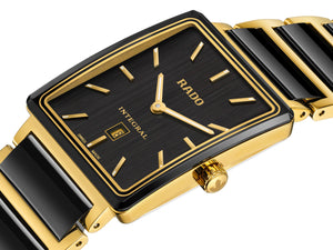 RADO 雷達錶 Integral精密陶瓷系列40周年紀念方形石英腕錶 28mm R20258162 - 新萬國鐘錶
