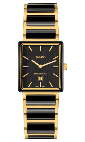 RADO 雷達錶 Integral精密陶瓷系列40周年紀念方形石英腕錶 28mm R20258162 - 新萬國鐘錶