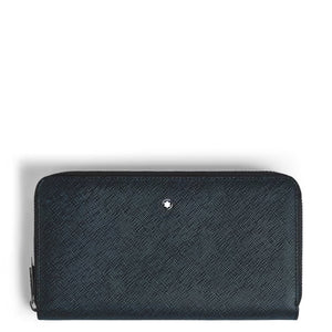 MONTBLANC 萬寶龍匠心系列經典12卡式長版拉鏈長夾 MB220365