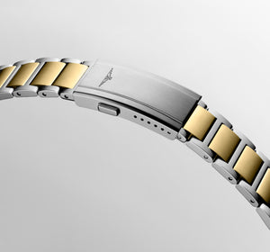 LONGINES 浪琴 HydroConquest 深海征服者系列浪鬼黃金色PVD潛水300米石英錶 42mm L3.769.3.96.7
