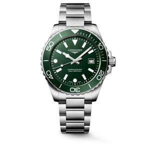 LONGINES 浪琴 HydroConquest 深海征服者系列浪鬼潛水300米石英錶 42mm L3.769.4.06.6