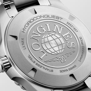 LONGINES 浪琴 HydroConquest 深海征服者系列浪鬼潛水300米石英錶 42mm L3.769.4.56.6