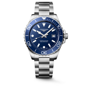 LONGINES 浪琴 HydroConquest 深海征服者系列浪鬼潛水300米石英錶 42mm L3.769.4.96.6