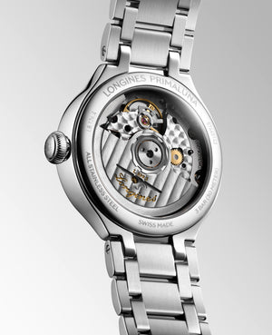 LONGINES 浪琴 PrimaLuna  新月系列羅馬時標月相優雅機械女錶 34mm L81264716