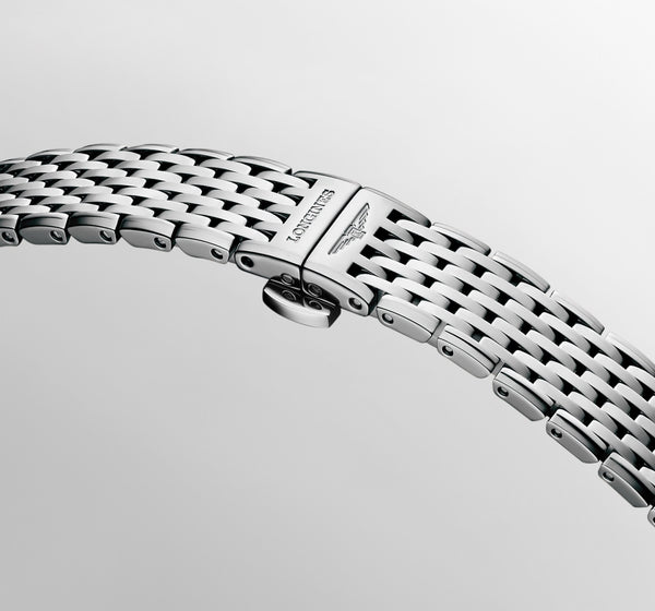 LONGINES 浪琴 La Grande 嘉嵐系列超薄石英女錶 24mm L42094116 - 新萬國鐘錶