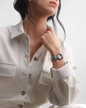 LONGINES 浪琴嘉嵐超薄鑽面石英腕錶 29mm L45124776