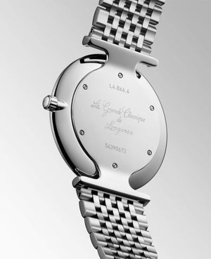 LONGINES 浪琴嘉嵐超薄羅馬刻度石英腕錶 38mm L48664946