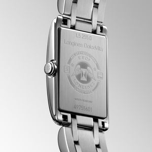 LONGINES 浪琴 DolceVita 多情系列鑽圈石英方形女錶 20.80 x 32mm L52550716 - 新萬國鐘錶