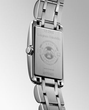LONGINES 浪琴 DolceVita 多情系列鑽圈石英方形女錶 20.80 x 32mm L52550716 - 新萬國鐘錶