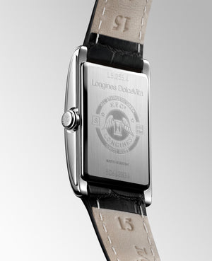 LONGINES 浪琴 DolveVita 多情系列不銹鋼優雅石英腕錶 20.80 X 32.00 mm L5.255.4.71.0