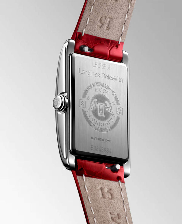 LONGINES 浪琴多情系列不銹鋼優雅石英腕錶 20.80 X 32.00 mm L52554715 - 新萬國鐘錶