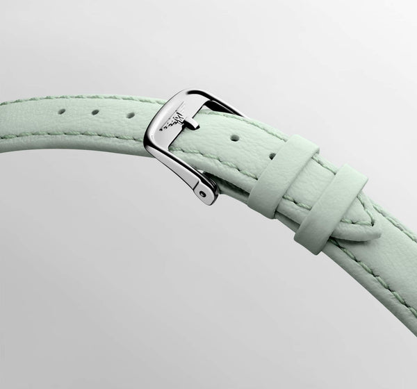 LONGINES 浪琴 Elegant 優雅系列不銹鋼月相羅馬時標石英錶 30mm L43304110