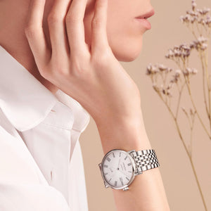 LONGINES 浪琴 Elegant 優雅系列羅馬刻度機械腕錶 41mm L49114116 - 新萬國鐘錶