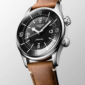 LONGINES Legend Diver 浪琴錶傳奇潛水復刻腕錶 39mm L37644500 - 新萬國鐘錶