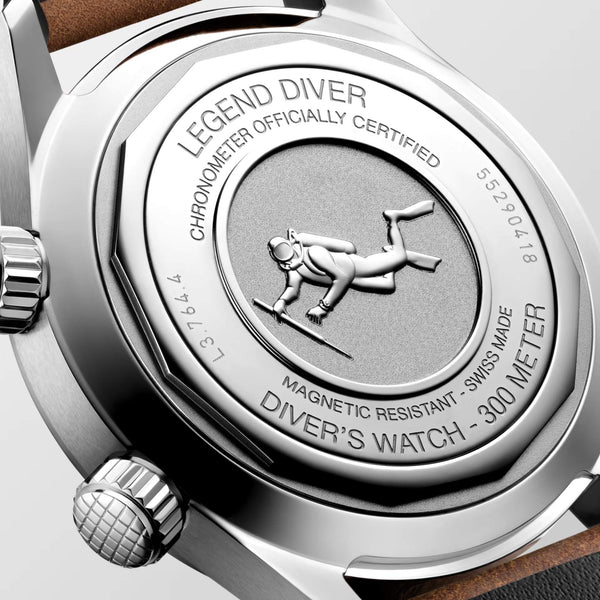 LONGINES Legend Diver 浪琴錶傳奇潛水復刻腕錶 39mm L37644500