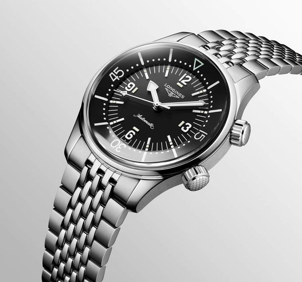 LONGINES Legend Diver 浪琴錶傳奇潛水復刻腕錶 39mm L37644506