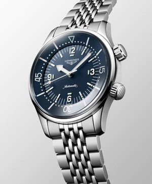 LONGINES Legend Diver 浪琴錶傳奇潛水復刻腕錶 39mm L37644906