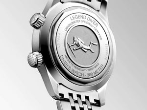 LONGINES 浪琴 Legend Diver 復刻傳奇潛水系列 39mm L37644966 - 新萬國鐘錶