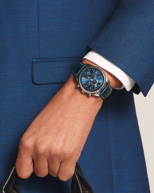 LONGINES Master 浪琴巨擘系列全日曆月相計時碼錶 40mm L26734920 - 新萬國鐘錶