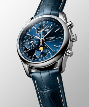 LONGINES Master 浪琴巨擘系列全日曆月相計時碼錶 40mm L26734920 - 新萬國鐘錶